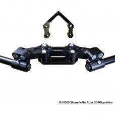 Woodcraft Ducati Monster 1200R (16-19) Clipon Riser Adapter Plate With Bars